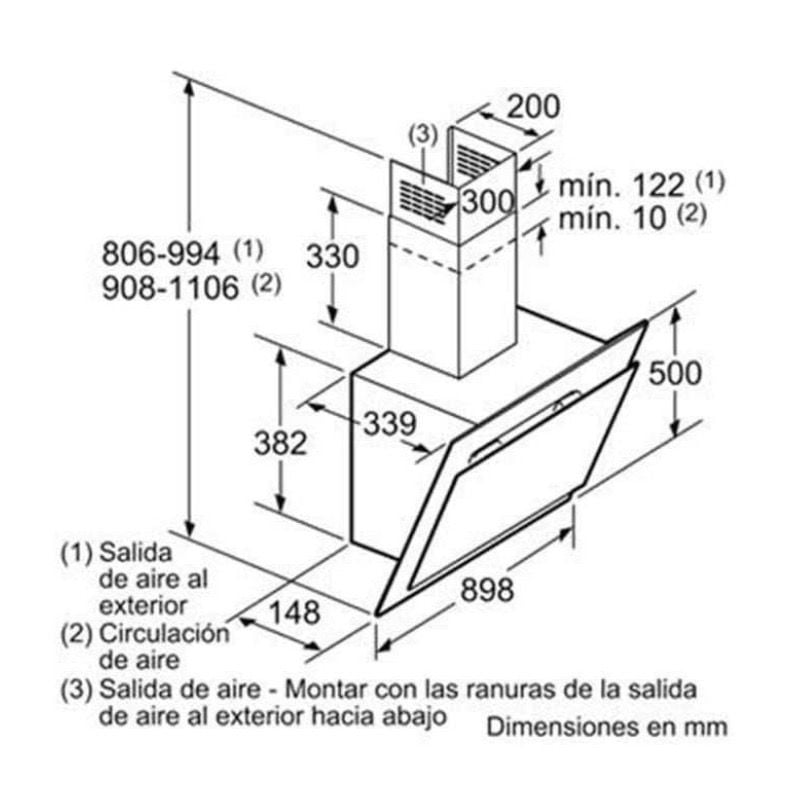 Hút mùi vát nghiêng Bosch DWK97JM60 - Sự lựa chọn hoàn hảo cho những ai đam mê trang trí nội thất và yêu thích sự tiện nghi. Với chất lượng hàng đầu, tiết kiệm điện năng, thiết kế sang trọng, máy hút mùi này sẽ trở thành điểm nhấn đặc biệt trong không gian bếp của bạn. Khám phá ngay hôm nay và trải nghiệm những điều tuyệt vời từ sản phẩm này.